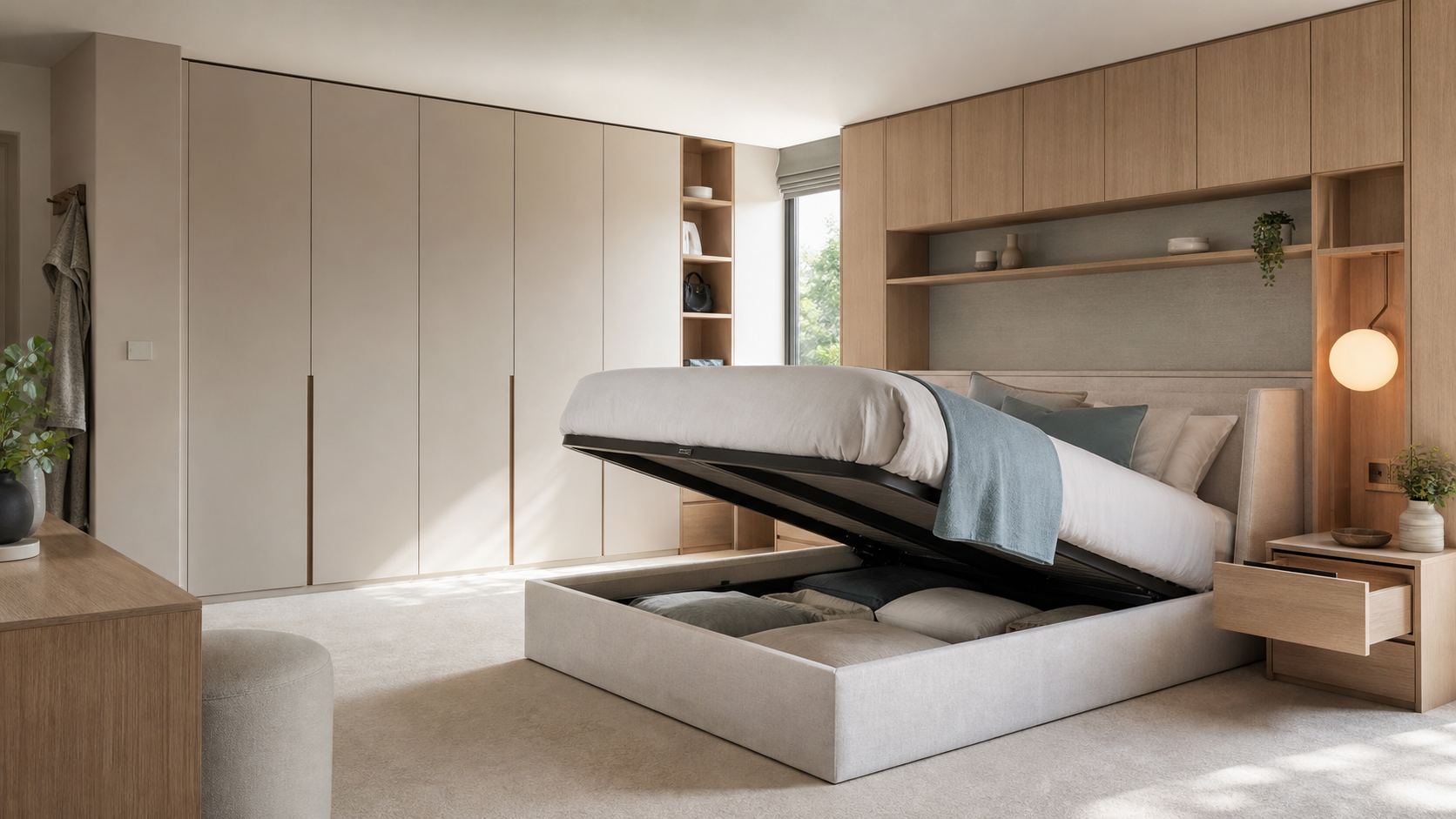 Why UK Homeowners Prefer Bespoke Furniture finished room perspective