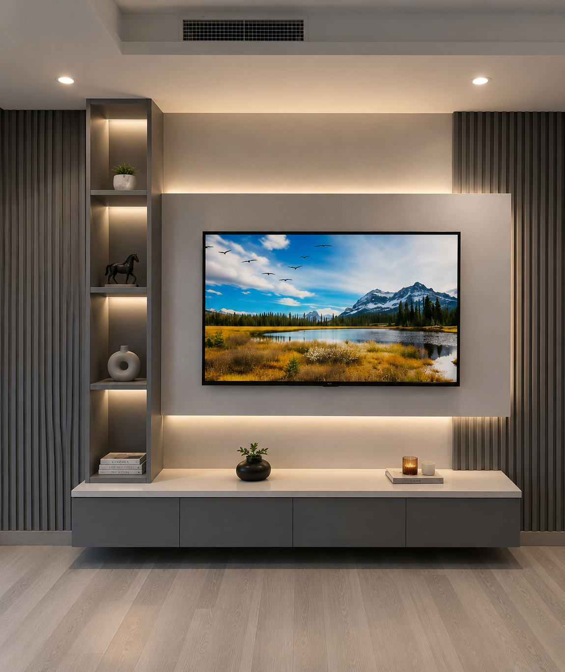 TV Wall Ideas: Design, Mounting &amp; Installation Guide for a Modern Living Room