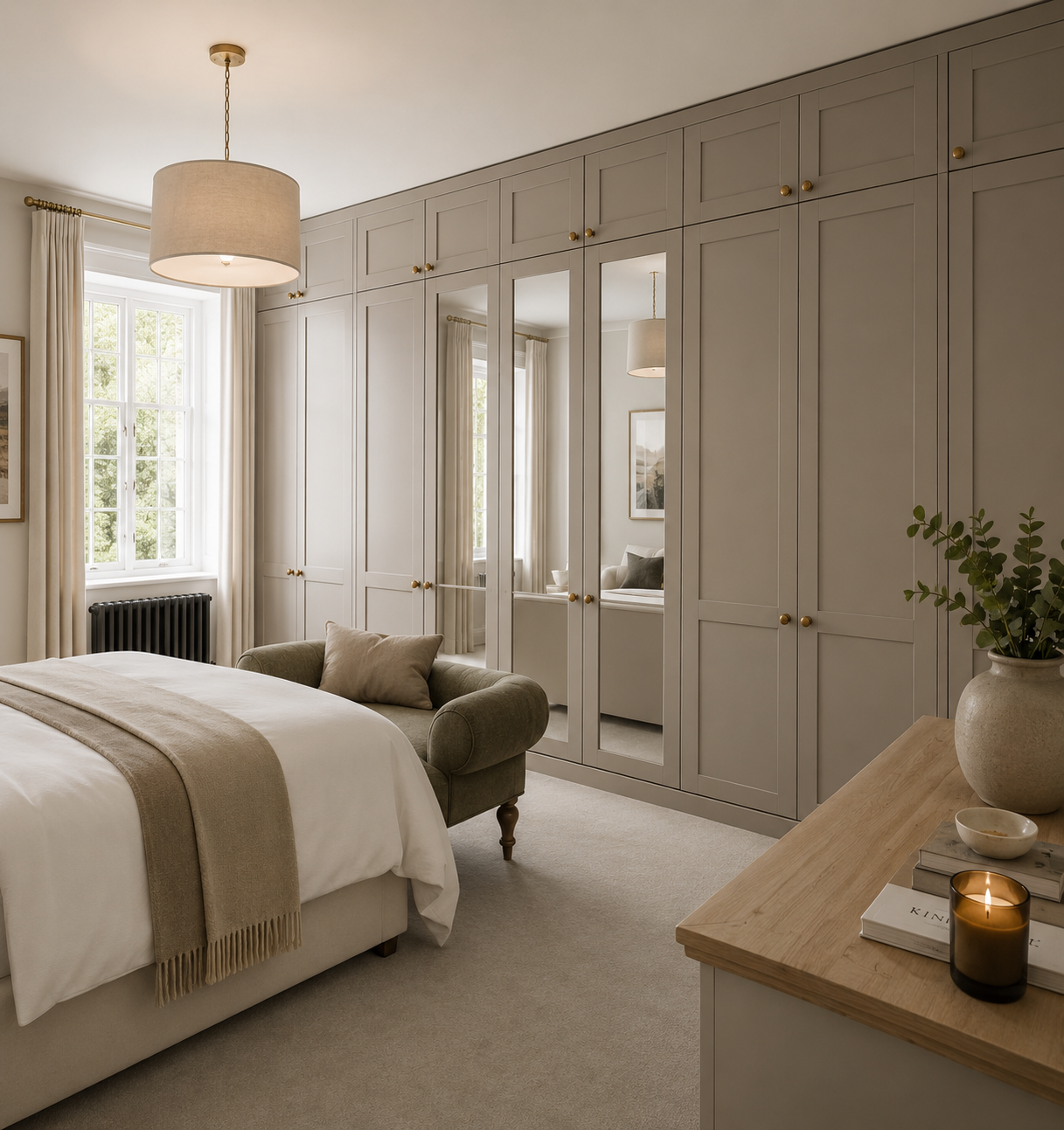Why fitted wardrobes differ from freestanding ones