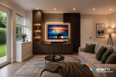 TV media wall stanmore