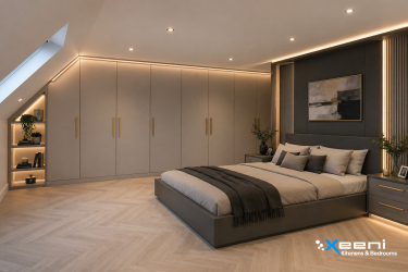 loft storage wardrobes in Hatchend