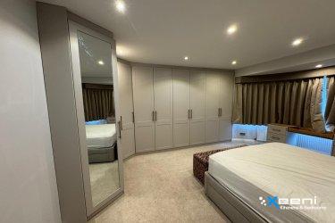 Shaker style wardrobes in Chorleywood