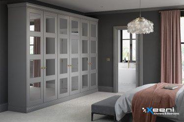 Shaker style wardrobes in Radlett