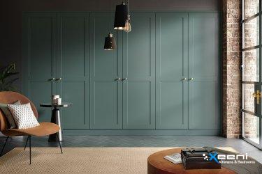 Shaker style wardrobes in Egham