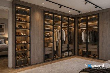 Glass door wardrobes in Finchley