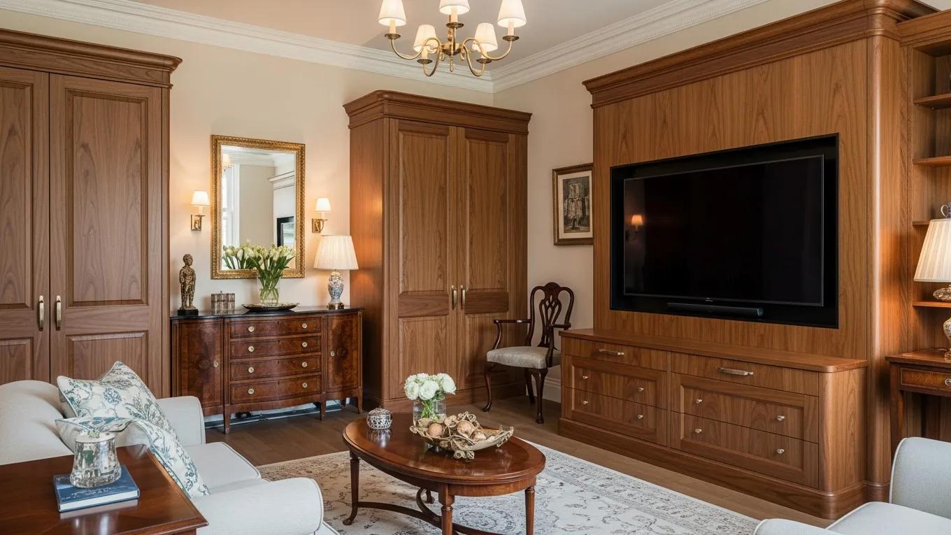Bespoke furniture fitted into a South West London period home