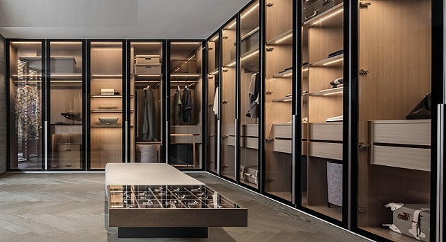 Luxury Glass Door Wardrobes