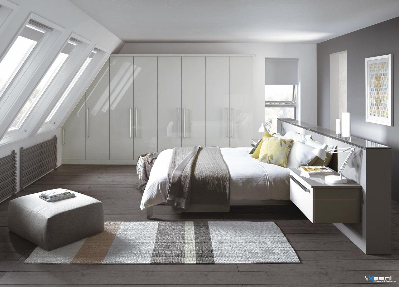 Fitted bedroom wardrobe design preview